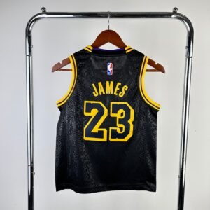NBA Jersey Lakers 23 Lebron James black