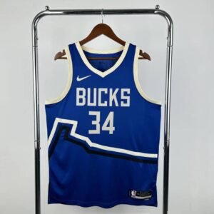 NBA jersey Milwaukee Buchs 34 blue