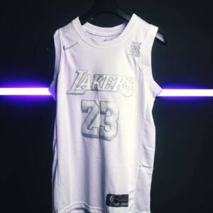NBA jersey Lakers 23 Lebron James MVP