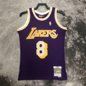 NBA jersey lakers purple 8 kobe Bryant