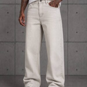 Baggy jeans Cream