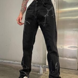 Baggy jeans Thunder black