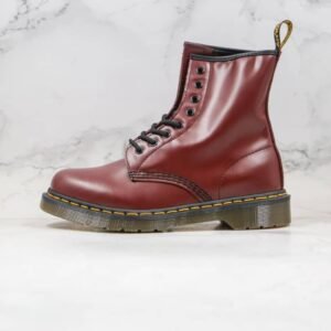 Boots Dr martens 1460 10 eyes bourdeau