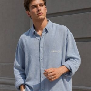 Chemise en lin oversize "About Blank"