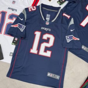 NFL Jersey Patriots 12 Brady Blue