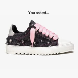 Numeris black pink laces