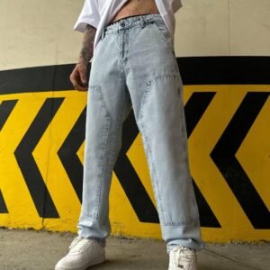 Baggy jeans light blue