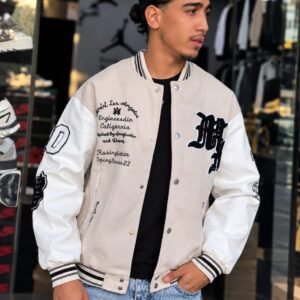 Varcity Jacket -Cream-