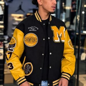 Varcity Jacket -Yellow-